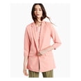 thumbnail image 1 of INC Veste Blazer Unie à un Bouton pour Femme, Rose, Très Grand, 1 of 1