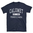 thumbnail image 1 of Calumet Pennsylvania Classic Established Men's Cotton T-Shirt, 1 of 1