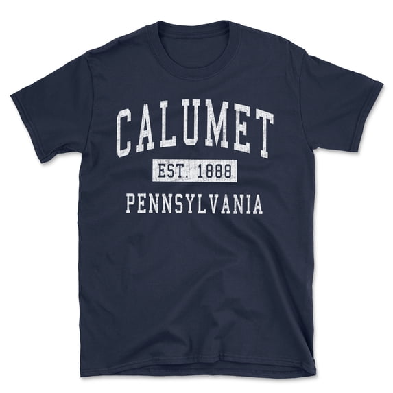 Calumet Pennsylvania Classic Established Men's Cotton T-Shirt