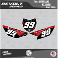 thumbnail image 3 of Kalair GFX Graphics Kit for Kawasaki KLX110 (2010-2023) Revolt Series, 3 of 5