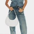 thumbnail image 2 of Stylago Women's Shoulder Purses Fashion Leather Underarm Handbags Ladies Shopping Phone Zipper Tote Bags for Travel Shopping White, 2 of 5