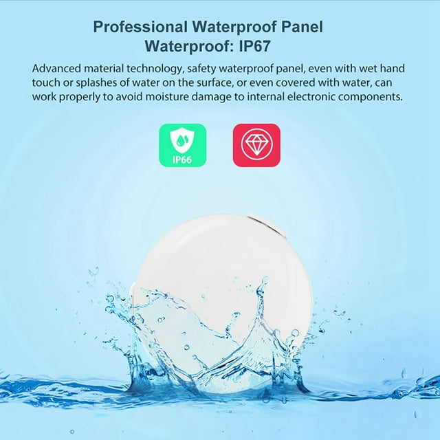 Low Power Consumption WiFi Water Flood Sensor Safe And Reliable Water Leakage Sensor For House Office