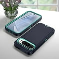 thumbnail image 4 of Rugged Case for Google Pixel 9 Pro XL, Heavy Duty Triple-Layers Military Grade Shockproof Cover, Scratch Resistant Non-Slip Camera Lens Protection Hybrid Case for Google Pixel 9 Pro XL, Green, 4 of 8