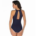 thumbnail image 4 of Women's One Piece Swimsuit High Neck Tummy Control Beach Swimwear, 4 of 5