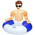 thumbnail image 1 of Anillo de natación inflable Pool Float Silph PLC con portavasos, 150 kg, 1 of 7