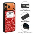 thumbnail image 2 of WIRESTER Shockproof Soft Rubber Cover Case for Apple iPhone 17 Pro Max 6.9" 2025, Red Composition Book, 2 of 5