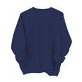 thumbnail image 7 of Dyfzdhu Long Sleeve T-shirt For Women Fashionable Casual Solid Color Pullover Sweatshirt Long Sleeved Sweatshirt Casual Top, 7 of 7