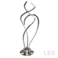 thumbnail image 1 of Dainolite 124T-SC 3 Light LED Table Lamp, Satin Chrome, 1 of 1