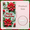 2A, variant on Festive Banner Merry Christmas Decorative Design Red Poinsettia Floral Holiday Decoration for Seasonal Celebration Indoor Venue Winter Party