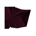 thumbnail image 3 of Unique Bargains Men's Pullover Lightweight Long Sleeve Top Turtleneck T-Shirt 46 Burgundy, 3 of 5