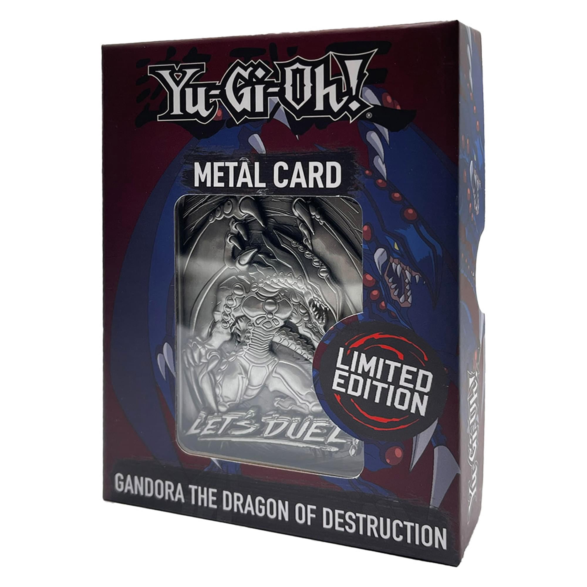 Yu-Gi-Oh! Red-Eyes Darkness Dragon Limited Edition Embossed Metal Card
