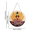 thumbnail image 3 of Decoración del hogar, decoración de habitaciones, decoración de paredes, decoración de Acción de Gracias, letrero de madera, decoración del festival de otoño, hoja de arce, calabaza, letrero de madera, 3 of 6