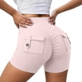 thumbnail image 2 of Gym Shorts Women High Waisted Yoga Shorts for Seamless Workout Shorts Lifting Gym Shorts Feel Fitness Shorts with Peach Shaping Design, 2 of 6