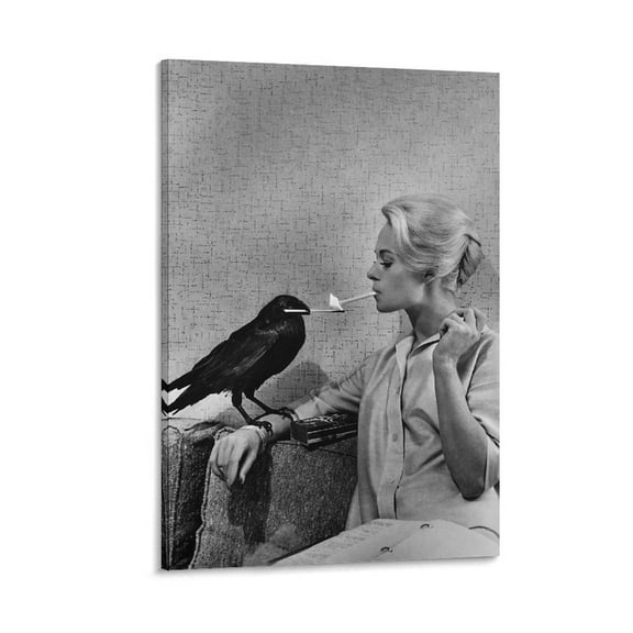 The Birds Tippi Hedren Movie Poster (5) Canvas Wall Art Poster Decorative Bedroom Modern Home Print Picture Artworks Posters 20x30inch(50x75cm)