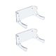 thumbnail image 1 of Sonducket 1 juego Slide Rack Material premium Kit de montaje en pared Soporte para longboard negro Ropa Deportiva, Zapatos Transparente, 1 of 6