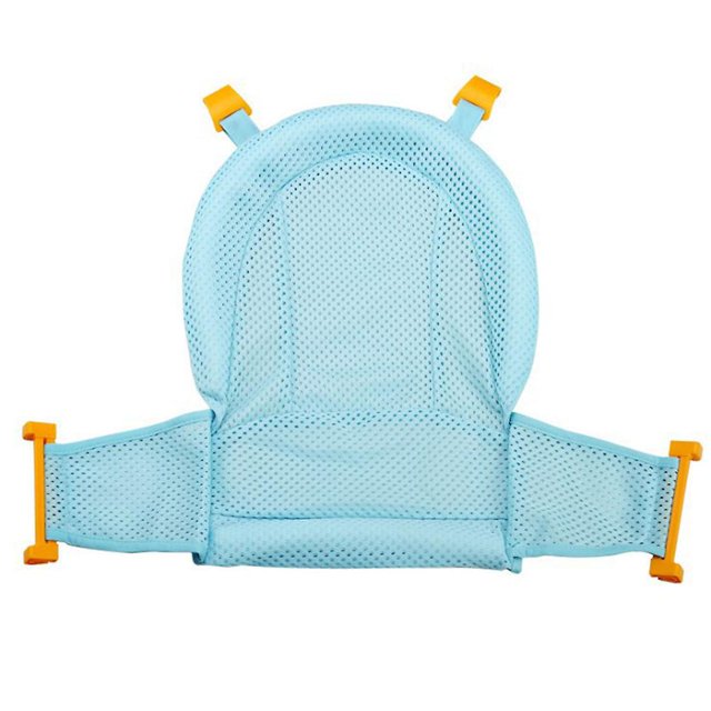 Asiento de baño para bebé, alfombrilla de soporte para asiento de baño infantil, ajustable, cómoda, antideslizante, red para ducha de bebé, bañera, malla para sentarse para recién nacido WD.WDQZL Hogar