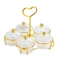 thumbnail image 3 of Juego de servir elegante para fiestas y celebraciones , Limpiar 5 tazones, 3 of 8