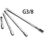 Tizuqe 4Pcs 1/4inch 3/8inch Drive Socket Ratchet Wrench Long Extension Rod Steering