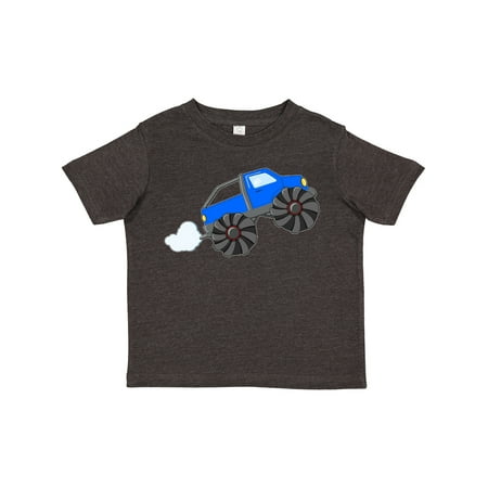 

Inktastic Blue Monster Truck Action Boys or Girls Toddler T-Shirt
