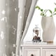 thumbnail image 5 of Cortinas, 51 pulgadas x 53 pulgadas, elegantes, beige, 5 of 6