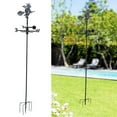 thumbnail image 4 of Lawn Weathervane,Lawn Weather Vane Wrought Weather Vane Outdoor Decoration True Excellence, 4 of 14