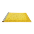 thumbnail image 2 of Ahgly Company Machine Washable Indoor Rectangle Persian Yellow Traditional Area Rugs, 5' x 8', 2 of 4