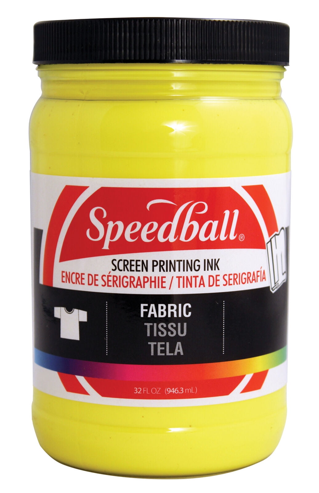 SPEEDBALL ART 4605 SPEEDBALL FABRIC SCREEN PRINTING INK YELLOW
