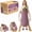 Eggplant Basic, variant on Eggplant Mango Shaped Plush Hugging Pillow Patting Pillow Hugging and Tapping Throw Pillows with Bluetooth Recording and Heating for Adult Side Sleepers(Mango Basic,L 40.16in)