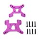thumbnail image 4 of Placas de choque, Brazo de suspensión, brazos oscilantes delanteros y traseros para WLtoys 1/14 1440 Abanopi Morado, 4 of 7