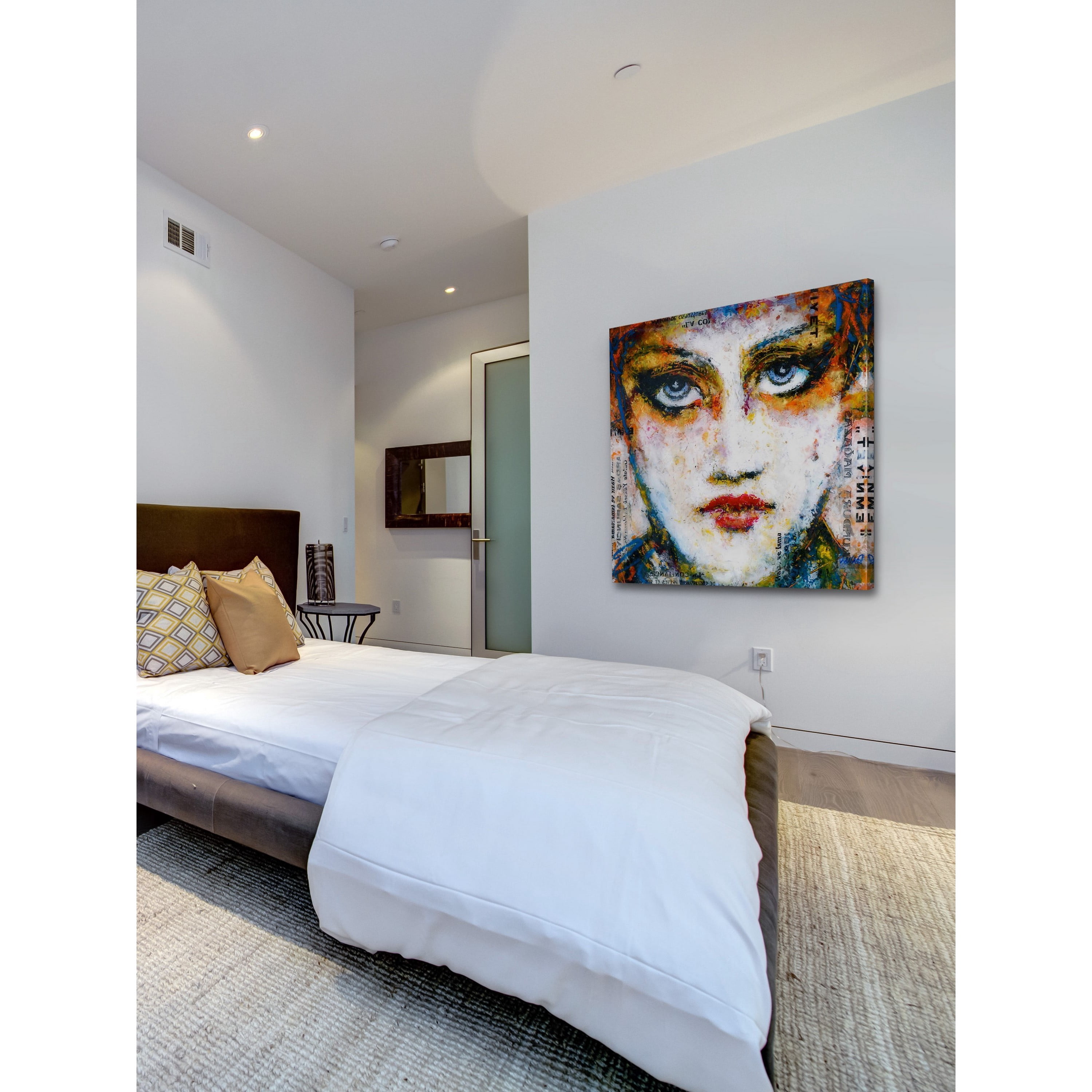 Maria Painting Print on Wrapped Canvas