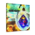 thumbnail image 2 of Glimmering Christmas Ornament - Canvas, 2 of 10