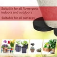 thumbnail image 3 of Odorless Rubber Supports, Premium Material Invisible Pot Feet Risers, Good for Drainage, Adhesive Pads for Secure Outdoor Flower Pots, Non-Staining Elevators for Patio & Deck (48PCS), 3 of 8