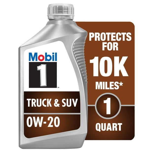 Mobil 1 Truck & SUV Full Synthetic Motor Oil 0W20, 1 qt