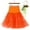 Orange, variant on Womens High Waist Pleated Short Skirt Adult Tutu Dancing Skirt Trailer Skirting Men's Skirt plus Size Jean Skirt Linen Skirt Sparkly Skirt And Top Set Figure Skating Skirt Hot Mini Skirt Chiffon