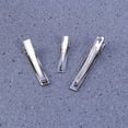 thumbnail image 3 of IDEANATEGRATE 30Ud Clips Alligator De Inoxidable Plateado Para Personalizar Accesorios De, 3 of 4