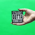 thumbnail image 2 of Straight Outta Tennessee Patch Embroidered Iron On, 2 of 2