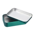 thumbnail image 1 of 1Pack 3.7x2.4x0.9 Inch Contenedores de Caja de Metal, Caja de Almacenamiento con Tapa, Verde, 1 of 7
