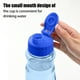 thumbnail image 5 of Botella de agua plegable de 550 ml | Vaso de plástico para estudiantes, ideal para deportes al aire libre | Tapa hermética | Gran capacidad de 500 ml | Correa portátil, 5 of 6
