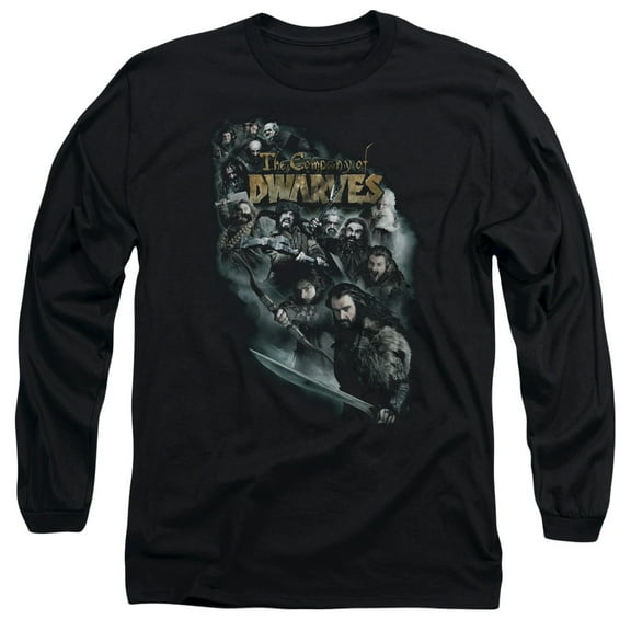 The Hobbit - Company Of Dwarves - Long Sleeve Shirt - Large