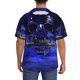 thumbnail image 3 of Fotbe Steel Skull Camisa Estampada de Manga Corta para Hombre, Casual de Verano, Estilo Playero, Sin Arrugas-Large, 3 of 5