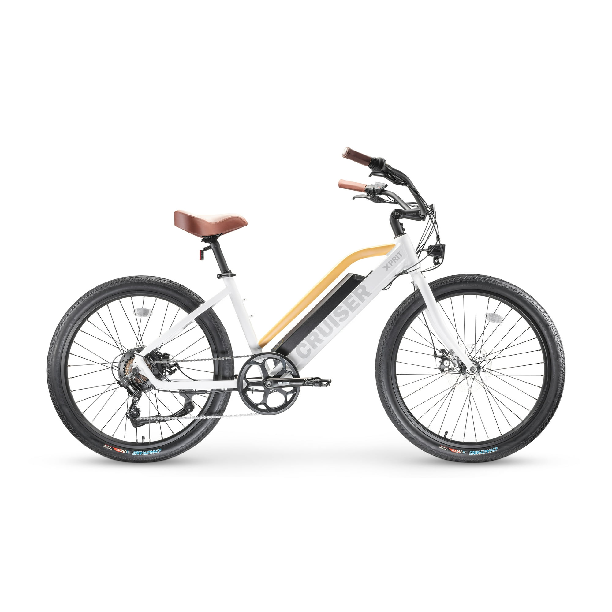 XPRIT Beach Cruiser Electric Bike 500W Motor 48V 10.4Ah Battery 45km h Top Speed 48km Average Mileage
