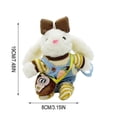 thumbnail image 2 of Uuiauoio Stuffed Animals Keychain Toys,Bunny,Forest Plush Keyring Pendants for Backpack,Purse,Handbag,Goody Bag Ornament for Goody Bag, 2 of 6