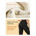 thumbnail image 5 of Women's Fleece Lined Thermal Leggings - High Waisted Tummy Control, Thick Warm Seamless for Winter Cold Weather, 5 of 7