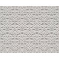 thumbnail image 1 of Sample. Concord Wallcoverings Modern Geometric Textured Wallpaper 3D Flower Tile Design, 329833, 1 of 1