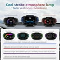 thumbnail image 4 of P24 Car OBD2 GPS Dual System HUD Head Up Display Digital Speedometer,Slope Meter Accelerometer Ambient Light RPM Water Temperature Overspeed Alarm for Most Vehicles After 2008, 4 of 9