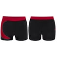 thumbnail image 3 of TiaoBug Kids Boys Girls Dance Shorts Athletic Sports Fitness Gymnastics Practice Activewear Biker Shorts Burgundy 14, 3 of 4
