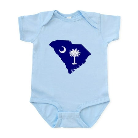 

CafePress - South Carolina Palmetto Infant Bodysuit - Baby Light Bodysuit Size Newborn - 24 Months