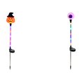 thumbnail image 1 of Luces Solares Al Aire Libre Halloween Estaca Calabaza, 1 of 5