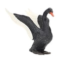 thumbnail image 4 of FAGINEY Black Swan Figurine Lifelike Appearance  PVC Stimulate Imagination Black Swan Toy For Kids Bedroom Office,Animal Figurines,Black Swan Figurine, 4 of 8