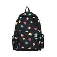 thumbnail image 1 of Minnieouse Mochila ligera de poliéster para niña con protección para la columna vertebral resistente al desgaste Xiao Qing Qing a la moda Mochilas Oso negro, 1 of 6